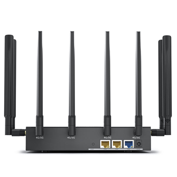 UOTEK UT-9155-Q6 5G CPE Router with SIM Card Slot, NSA SA WiFi 6 5G Router Dual Band Modem