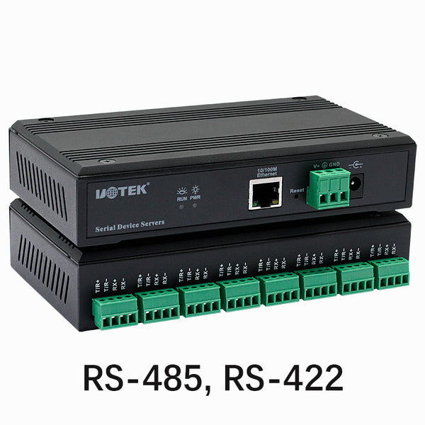 UOTEK UT-6808 Series 10/100M to 8 Ports RS-232/485/422 Serial Device Server