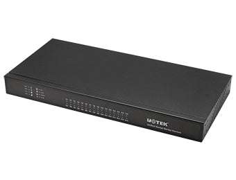 UOTEK UT-6616M 10/100M TCP/IP to 16 Ports RS-485/422 Serial Device Server