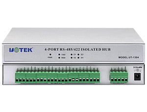 UOTEK UT-1304 Industrial RS-485/422 to 4 Ports RS-485/422 Hub
