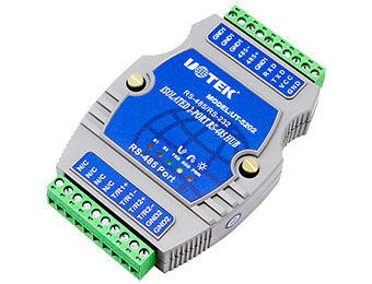 UOTEK UT-5202 DIN-Rail Industrial RS-232/RS-485 to 2 Ports RS-485 Hub