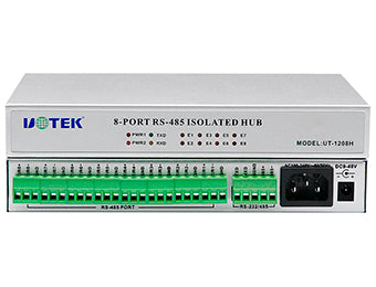 UOTEK UT-1208H RS-232/RS-485 to 8 Ports RS-485 Hub