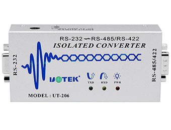 UOTEK UT-206 RS-232 to RS-485/422 Optoelectronic Isolated Converter