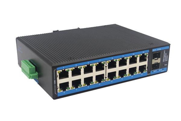 UOTEK UT-N62216GFS-SFP Managed 18-port Industrial Ethernet Switch