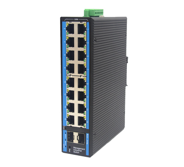 UOTEK UT-N62216GFS-SFP Managed 18-port Industrial Ethernet Switch