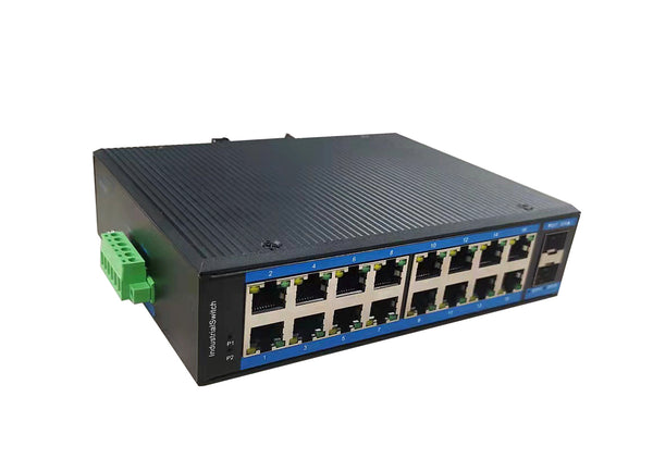 UOTEK UT-N60N216G-SFP Unmanaged Gigabit 18-port Industrial Ethernet Switch