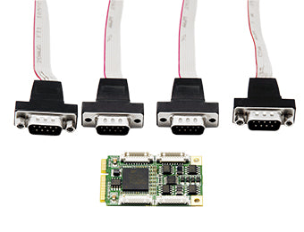 UOTEK  UT-7884 Mini PCI-E to 4-port RS-485/422 high-speed serial card