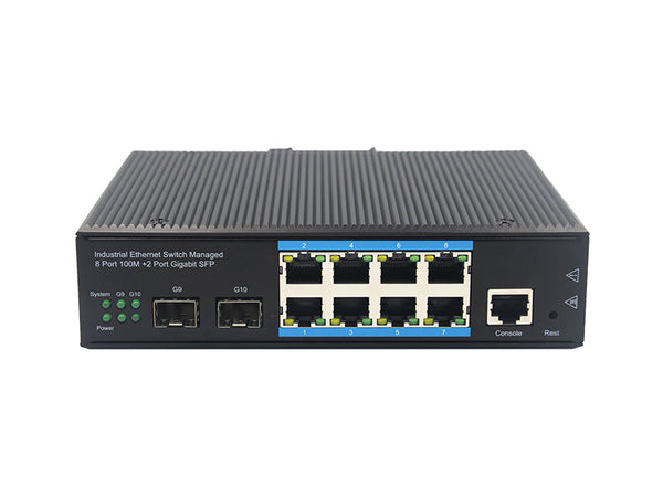 UOTEK UT-N6228GFS-SFP Managed 10-port Industrial Ethernet Switch