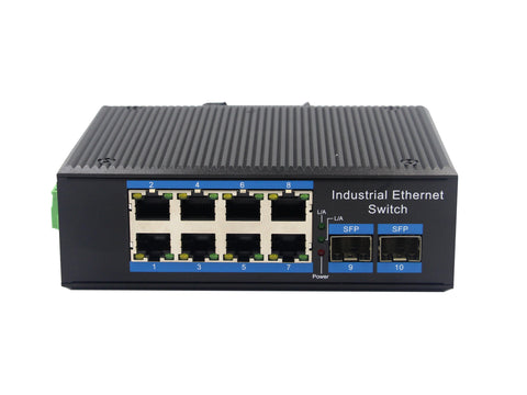 UOTEK UT-N60N28G-SFP Unmanaged Gigabit 10-port Industrial Ethernet Switch