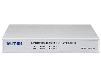 UOTEK UT-1304 Industrial RS-485/422 to 4 Ports RS-485/422 Hub