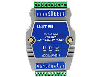 UOTEK UT-5514 Digital 4-channel optoisolated switch input 4-channel optoisolated relay output I/O controller