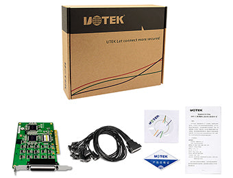 UOTEK UT-7516 PCI to 16-port RS-232 high-speed serial card