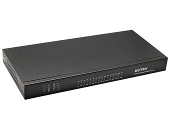 UOTEK UT-6616M 10/100M TCP/IP to 16 Ports RS-485/422 Serial Device Server