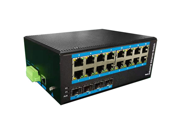 UOTEK UT-N62416GSP-M-SFP Managed 20-port Industrial Ethernet POE Switch