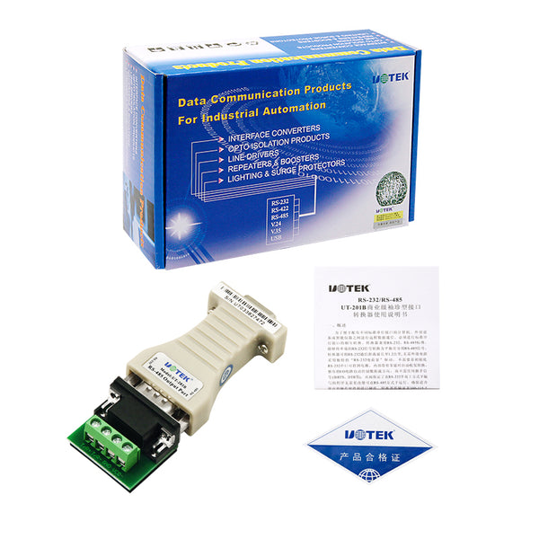 UOTEK UT-201B Mini RS-232 to RS-485/422 Converter