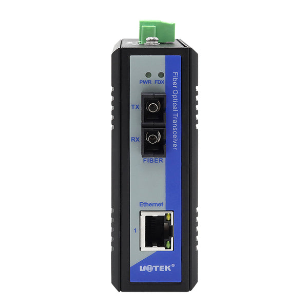 UOTEK UT-2601GC 1-Port Gigabit Network Fiber Optic Transceiver