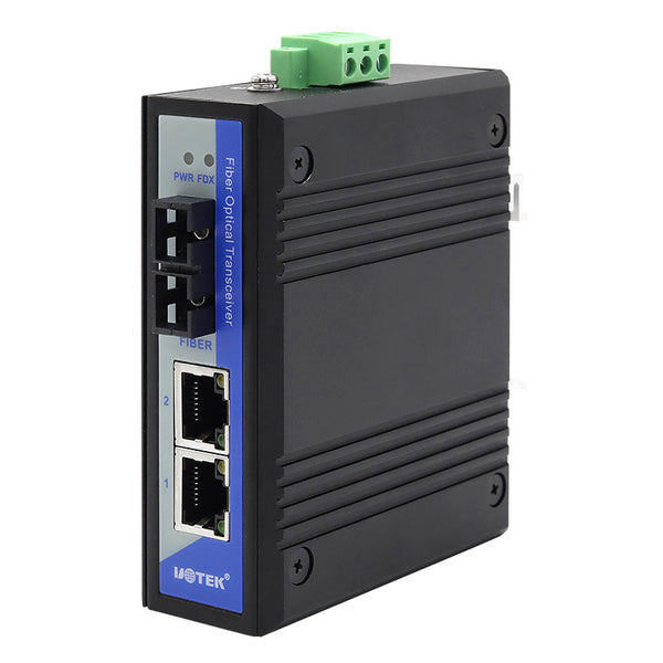 UOTEK UT-2602GC  2-Port Gigabit Network Fiber Optic Transceiver