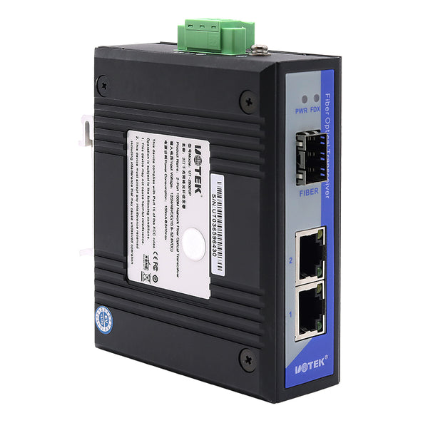 UOTEK UT-2602G 2-port Gigabit network fiber transceiver