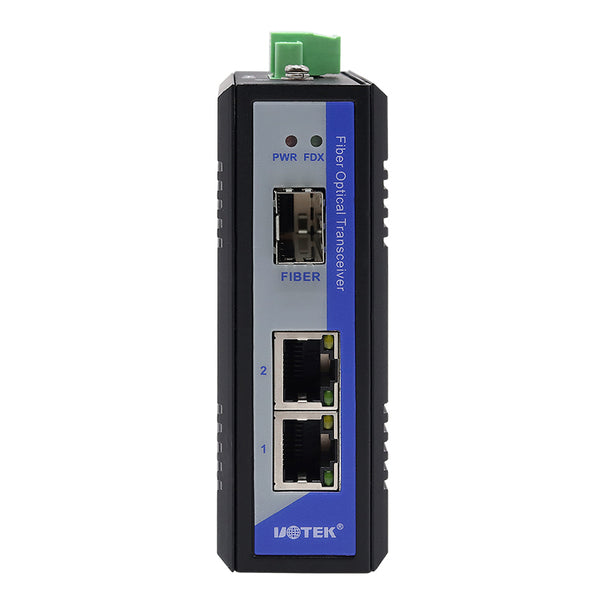 UOTEK UT-2602G 2-port Gigabit network fiber transceiver