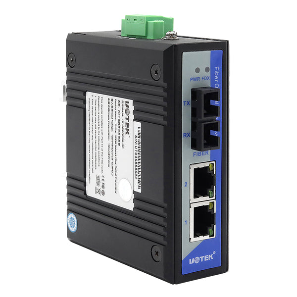 UOTEK UT-2602G 2-port Gigabit network fiber transceiver