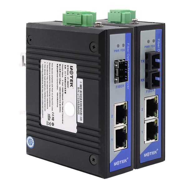 UOTEK UT-2602G 2-port Gigabit network fiber transceiver