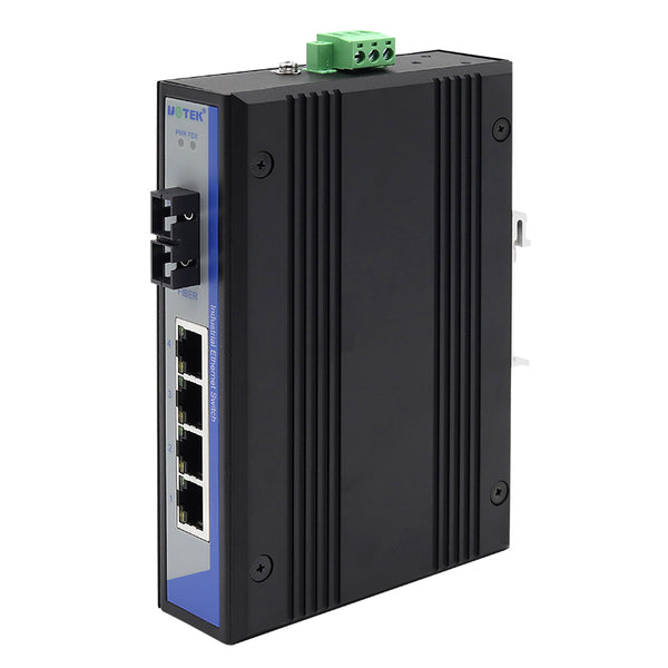 UOTEK UT-2604GC 4-Port Gigabit Network Fiber Optic Transceiver