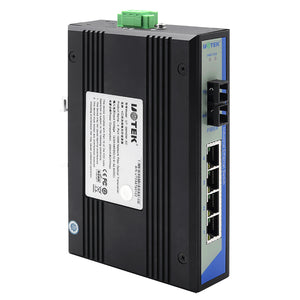 UOTEK UT-2604 4-Port 100M Network Fiber Optic Transceiver