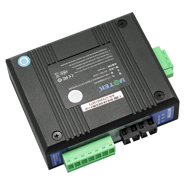 UOTEK UT-2788 Series RS-232/485/422 Dual-Fiber MODEM(Built-in Power AC100-240V)