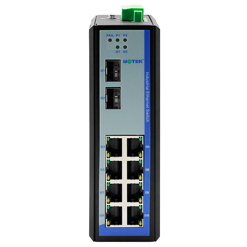 Unitech Router UOTEK UT-60010G Gigabit 10-Port unmanaged Ethernet Switch – UOTEK ...