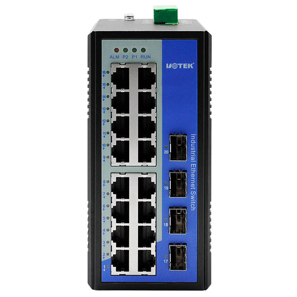 UOTEK UT-60020G 20-Port Full Gigabit Unmanaged Ethernet Switch