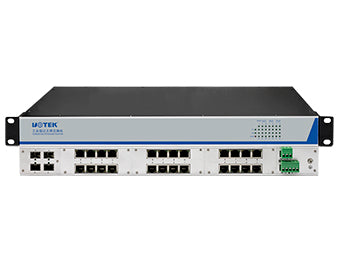 UOTEK UT-60424F 24+4G Rackmount 10/100M Unmanaged Industrial Ethernet Switch