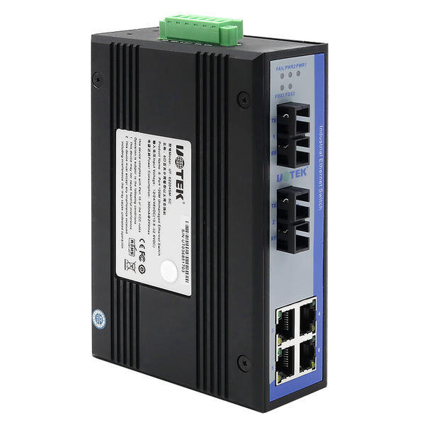 UOTEK UT-62204 100M 6-Port Unmanaged Ethernet Switch