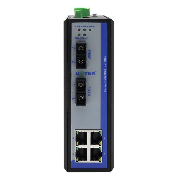 UOTEK UT-62204 100M 6-Port Unmanaged Ethernet Switch