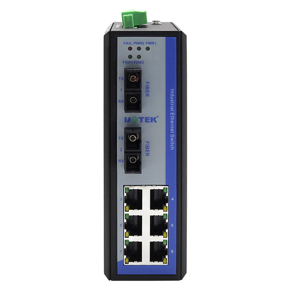 UOTEK UT-62206 100M 8-Port unmanaged Ethernet Switch