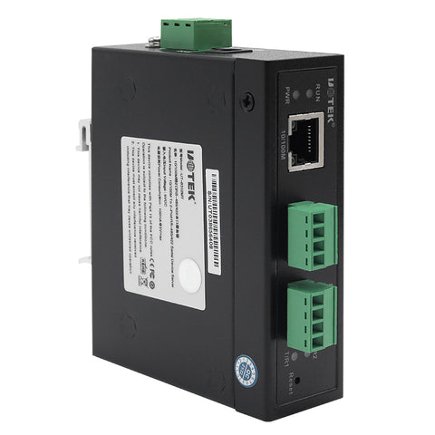 UOTEK UT-6312MT 10/100M to 2 Ports RS-232/485/422 Serial Device Server