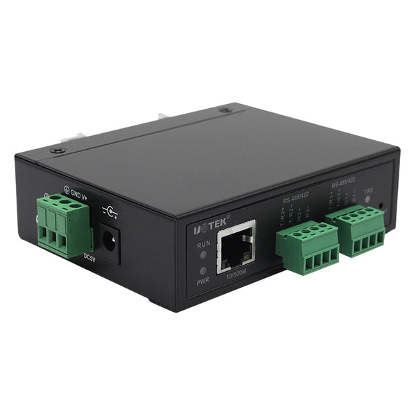 UOTEK UT-6312MT 10/100M to 2 Ports RS-232/485/422 Serial Device Server
