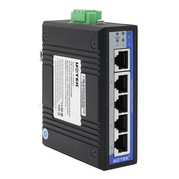 UOTEK UT-6405GC Gigabit 5-Port unmanaged Ethernet Switch