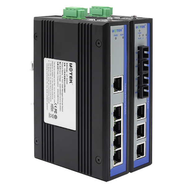 UOTEK UT-6405M 5-Port 100M Simple Managed Ethernet Switch