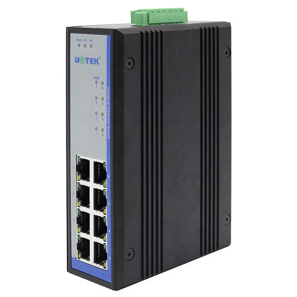 UOTEK UT-6408-POE 10/100M 8-Port POE Ethernet Switch