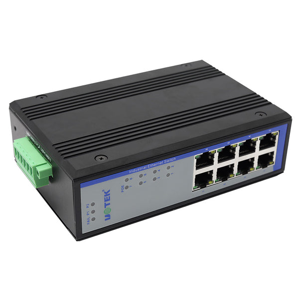 UOTEK UT-6408-POE 10/100M 8-Port POE Ethernet Switch