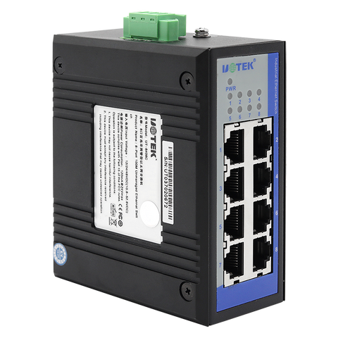 UOTEK UT-6408C 100M 8-port Unmanaged Ethernet Switch