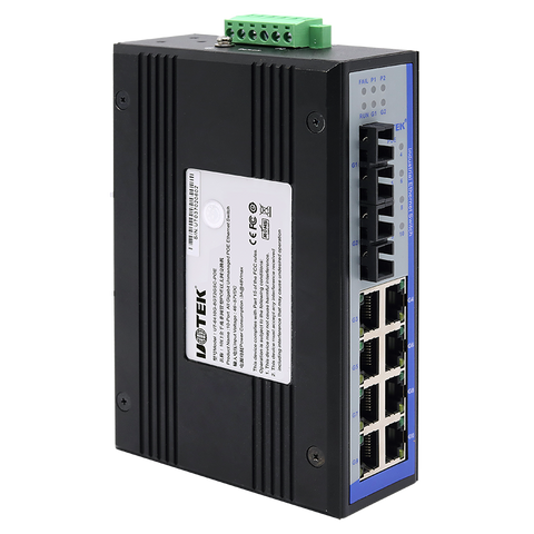 UOTEK UT-6410G-POE 10-port Gigabit Unmanaged POE Unmanaged Ethernet Switch