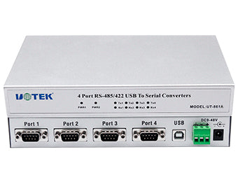 UT-861A  USB to RS-485/422 4-port opto-isolated converter